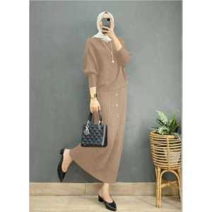 SETELAN RAJUT BATWING AWKARIN / SET ROK / SET FASHION / SET RAJUT / LASPERAL BETWING