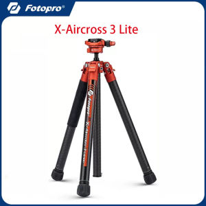 Fotopro x-aircross 3 giá đỡ ba chân bằng sợi carbon mở rộng Trọng lượng nhẹ xách tay Khung Camera với đầu bi giá đỡ chuyên nghiệp x-airc