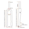 KOCEVLO Mountain Bike Fork 26/27.5/29er 3K Full Carbon Rigid Fork Bike Front Fork Straight Tube Fork MTB Disc Brake Fork. 