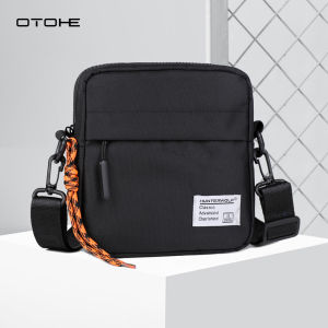 OTOHE Mini Shoulder Bag Mens Messenger Bag Travel Bag Business Bag Large Capacity Phone Bag Lightweight Casual Bag Fashion Leisure Sport Street Bag for College Student