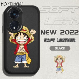 Hontinga Casing Case For OPPO Reno8 T 5G Reno 8T Reno8T 5G Case Cartoon Anime Luffy leather Soft Silicone Phone Case Full Cover Camera Protection Cases Shockproof Back Cover Phone Casing Softcase For Girls