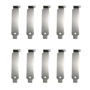 Industrial Metal Slot Cover Rack PCI Bracket Extension Height Slot Cover Blank Iron Bracket Low Profile for PC