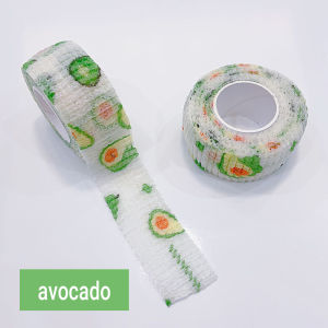 Cute Cartoon Finger Bandage Students Anti Abrasion Self-adhesive Finger Tape Colored Elastic Adhesive Bandage Wrap Tape