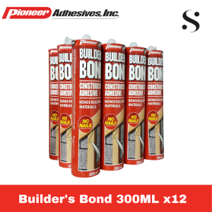 Pioneer Builders Bond No Nail 300ML Cartridge 12PCS SOLD Per BOX