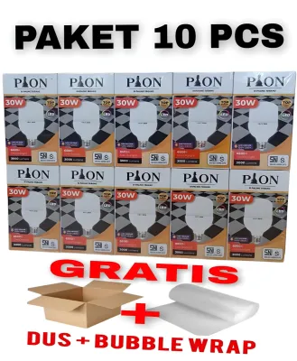 Lampu LED Murah Bohlam LED PION Cahaya Putih PAKET 10 PCS