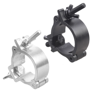 Quick Install Theater Lighting Fixture Hook Corrosion Resistant Steel Clamp Suitable for 48-52mm Pipe