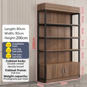 Load 1000KG 4 Layer Metal Rack Steel Rack Boltless Rack Supermarket shelves with lockers Heavy Duty