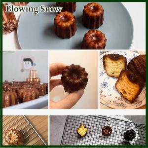 Blowing 1 khuôn bánh cupcake khuôn sô cô la bánh hợp kim nhôm Khuôn nướng bánh tái sử dụng