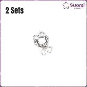 Suomi Metal Jeans Button Snaps Detachable Pants Clips Invisible Pants Hook DIY Waist Tightener