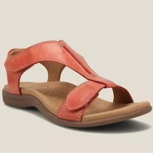 Free Shipping New In Stock: Size 43 Large-Size Thick-Soled Wedge WomenS Sandals With Velcro Strap