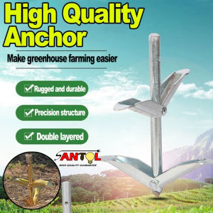 Heavy-Duty Double Ground AnchorPegs for Trellis Canopies Garden Nets Reinforced Nails for Wire