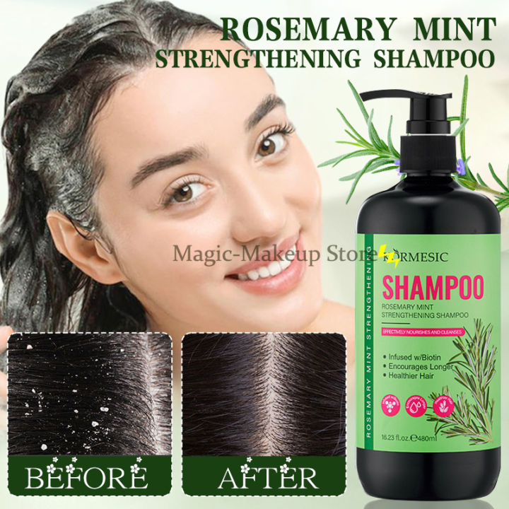Rosemary Mint Scalp & Hair Strengthening Hair OIl & Shampoo