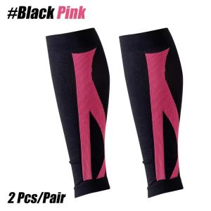 Buzesty 1 Pair 20-30 mmHg Calf Support Compression Sleeves for Men Women - Footless Compression Socks Support for Varicose Vein Nursing Pregnancy Running ( 360N Knitting Technology From Germany )