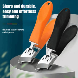 Upgraded Large Opening Nail Clippers for Nail Grooves Beveled Super Sharp Eagle Beak
