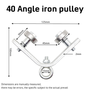 S/L Katrol Suspensi Gantung Hoist Crane Troli Hoist Takel Kabel Trolley Troley Hanger V Track
