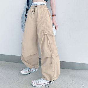 กางเกงคาร์โก้เด็ก กางเกงเด็กเด็กผู้หญิง กระเป๋าหลาย อเนกประสงค์ ใหม่สําหรับปี 2025 【จัดส่งจากประเทศไทย】