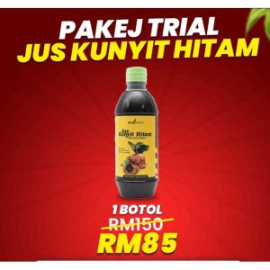 kunyit hitam jus bantu masalah buasir dan sembelit / black turmeric juice for constipation and hemorrhoids supplement