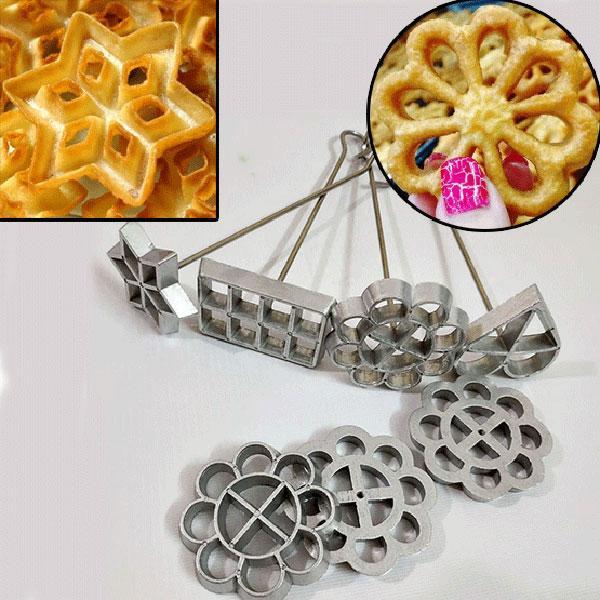 [HCM]Combo 8 Khuôn Làm Bánh Nhúng Bằng Gang Nhiểu Kiểu Độc Đáo | Lazada.vn