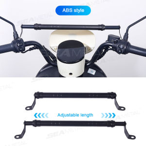 SEAMETAL Motorcycle Balance Bar Electric Vehicle Balance Bar Extension Rod for Phone Holder Carbon Fiber Crossbar Handlebar Moto Accessories