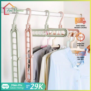 Móc Treo Quần Áo Thông Minh ANHOME Móc Treo Quần Áo Xoay 360 Độ Tiện Ích Gọn Gàng