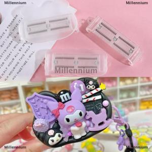 [COD] Millennium DIY Messenger Bag Chain Mobile Phone Case Back Clip Bracket Detachable Bear Wave Back Clip For IPhone Samsung Universal Clip