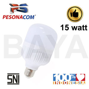 Pesonacom Platinum Lampu LED Bohlam Bulb Led tabung 15W 15Watt 15 W Watt kapsul capsule tbulb Rumah kantor ruko toko dagang ruangan kamar paling murah termurah terang SNI 15w 15watt 15 w 15 watt Hemat Energy Cahaya Putih Berkualitas