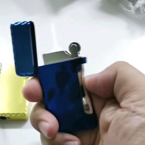 Twin Function Windproof Normal Flame Special Lighter(Random/Refillable)