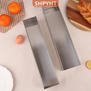 [COD] SHPYHT SPORTS Rectangle Tiramisu Cake Mold Removable Non-Stick Stainless Steel DIY Cake Mousse Dessert Mold Tiramisus Baking Tools