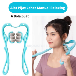 Alat Pijat Leher Manual Relaxing Neck Massager Therapy alat pijat leher dan punggung penyembuh pegallinu  - MCR35