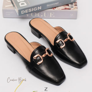 ZEMORA Caroline Mules Sandal Slip On Wanita Hak 3 Cm