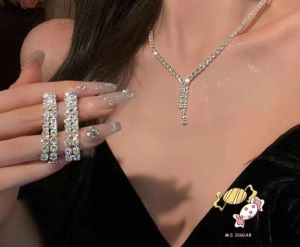 JWS - Perhiasan Wanita Satu  SET ANTING+KALUNG NIKAH NLT089