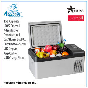 BESTAR Portable Mini Fridge Home/Car Fridge Refrigerator 15L/22L Alpicool