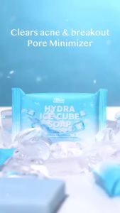 JSkin Beauty Hydra Ice Cube Soap 70g for Pimples Dark Spots Melasma Large Pores & Dull Skin