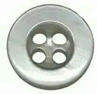 144 pcs Diameter 9mm 11 mm 13 mm Kancing Kemeja Lubang 4 - Kancing Seragam Dinas LUBANG 4