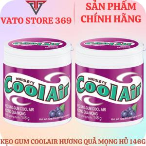 Kẹo sing-gum COOL AIR hương quả mọng hủ 146g