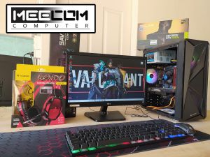 MEECOM core i5 Ram16g GTX1050ti 4g SSD PC คอมพิวเตอร์เล่นได้ทุกเกมส์ สตรีมเกมส์ เล่นเกม ตัดต่อ ออกเเบบกราฟฟิก GTAV PUBG