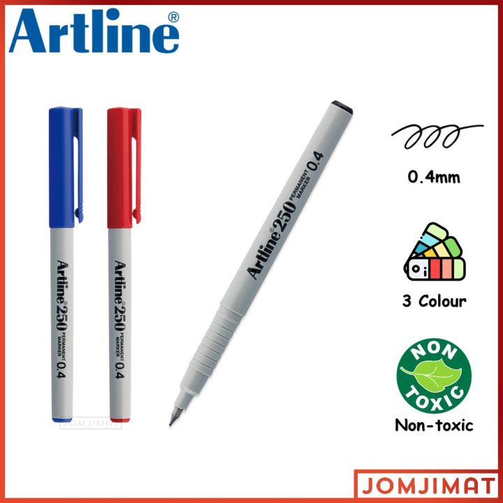 Artline 250 Permanent Marker Pen Fine Line 0.4mm / Artline 250 Sign