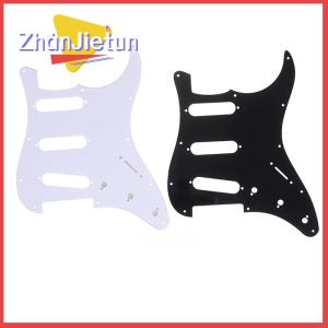 zhanjietun แผ่นกันรอยกีต้าร์ไฟฟ้าสำหรับ Strat Stratocaster