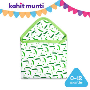 Kahit Munti Hooded Baby Receiving Blanket – Ang Halaman Doon (Boy) | Ultra Soft Cotton Swaddle for Newborn | Cozy Infant Blanket