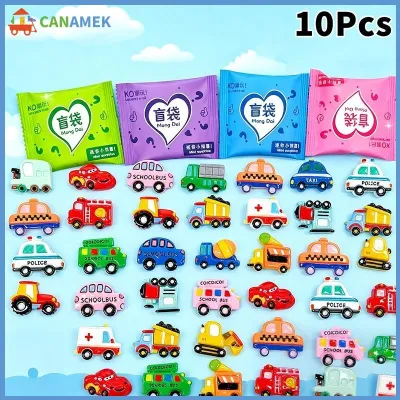 CANAMEK 10 20 50pcs mini dễ thương phim hoạt hình xe mù túi với ngẫu nhiên bất ngờ sưu tập đồ chơi hoàn hảo cho trẻ em sinh nhật đảng ủng hộ Quà Tặng