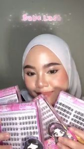 COD 】NEW Extension No Need Glue ALL DAY Series 9-14mm C/D Curl Reusable Cluster Lashes Glue Free False Eyelashes