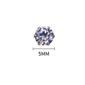【♡Lovely girls house♡】Magnetic Magnet Ear Stud Easy Use Crystal Stone Clip Earrings for Women Men Earrings Clip On No Ear Hole