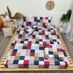 Ga Chống Thấm Cao Cấp PT Mẫu Họa Tiết Đỏ Cổ Điển