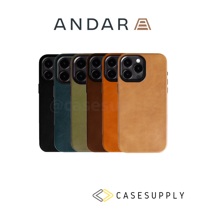 Andar Aspen Leather Phone Case for iPhone 15 Pro Max iPhone 15