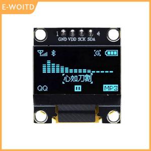 YUWO DIY User 0.96 Inch OLED SSD1306 White Blue Yellow 128X64 IIC I2C Serial Display Module 12864 LCD Screen Board