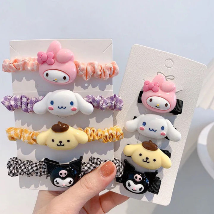 TORYCO New Sweet Women Dog Cute Cartoon Barrette Rabbit Scrunchies ...