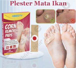 Plester Mata Ikan Paling Ampuh Obat Mata Ikan Penghilang Mata Ikan Plester Kutil Dan Mata Ikan Foot Corn Removal Plester Stiker