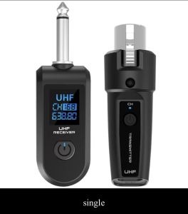 Professional Wireless UHF Microphone System - Wireless Microphone Bluetooth Transmitter and Receiver high quality