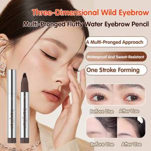 Natural wild eyebrow water pencil One Eyebrow Pencil for Wild Drawing   Natural Dimensional Plush One Waterproof and sweat-proof natural three-dimensional wild eyebrow and eyeliner
