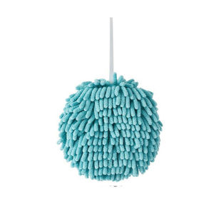 Soft Chenille Hand Towel Ball Super Absorbent Quick Dry Hanging Wipes Cloth Plush Microfiber Towels Bathroom Kitchen